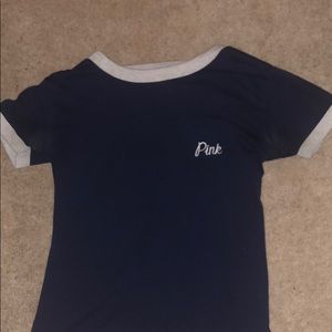 Navy “Pink” Shirt